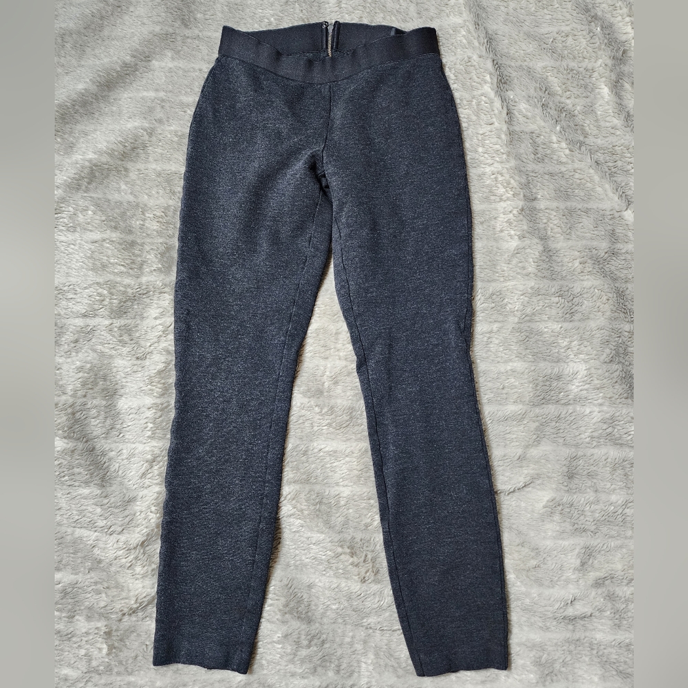 J.Crew Pixie Dark Gray Cropped Ponte Pants Leggings Size 0S (Short)